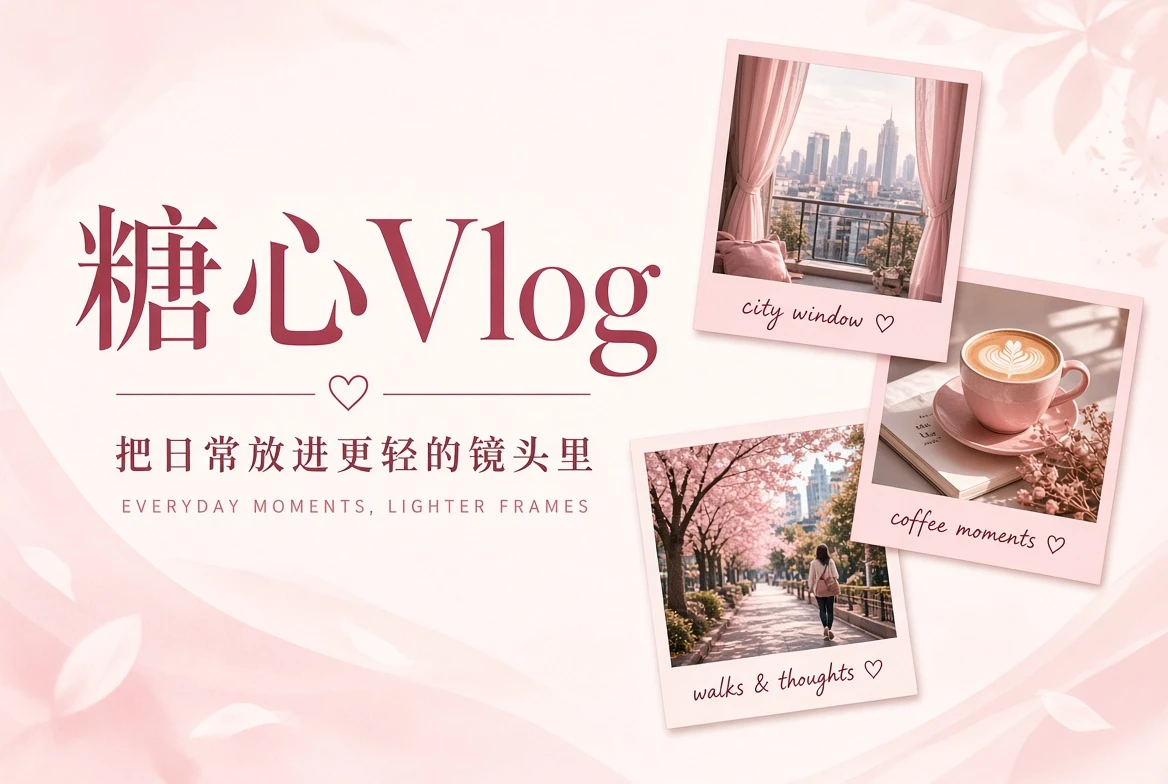 糖心Vlog品牌日常封面